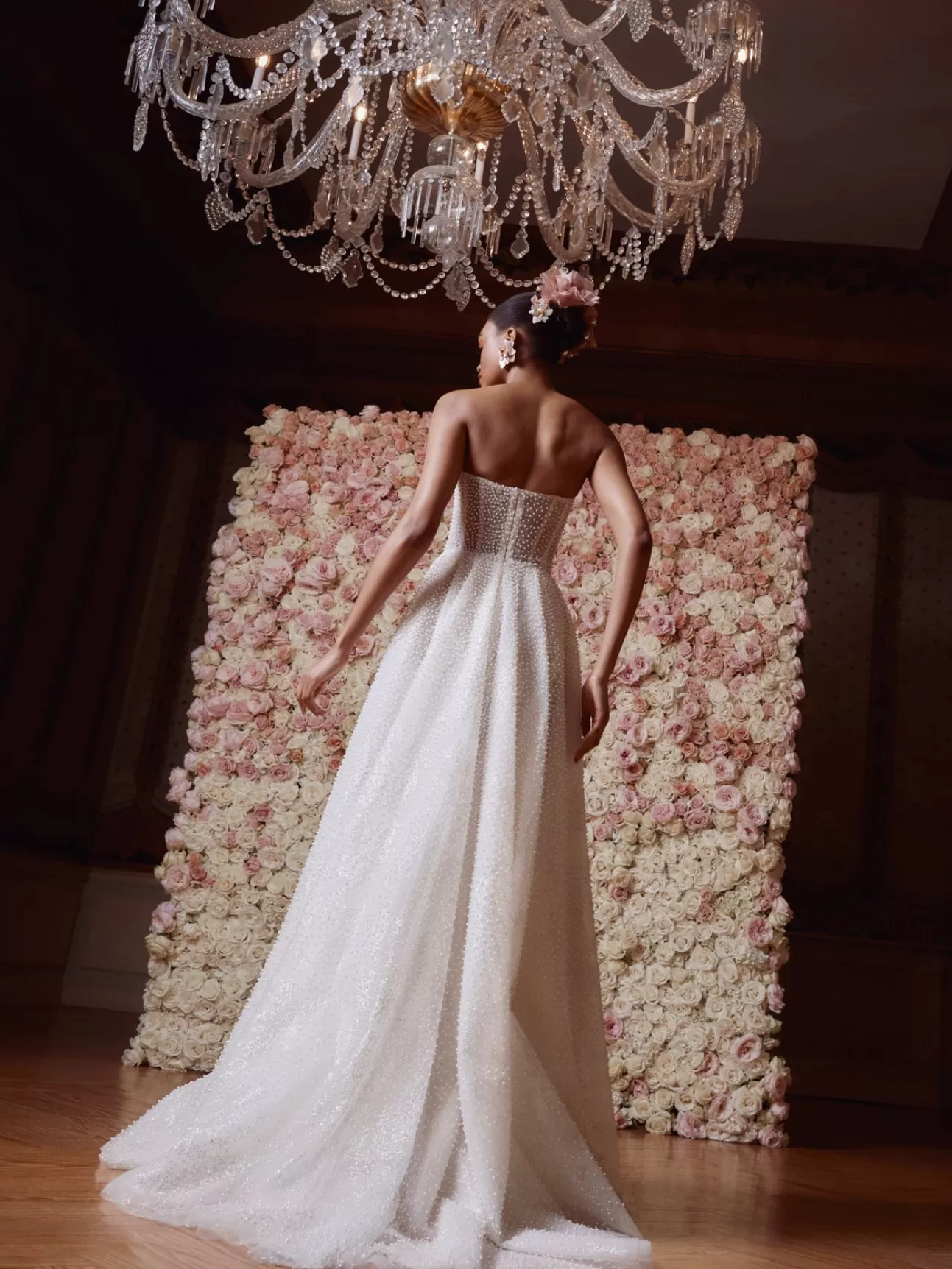 Robe de Mariée GALIA LAHAV Éléina | Nouvelle Collection Printemps-Été 2024 - Dentelle Romantique & Silhouette Aérienne, Création Exclusive pour Cérémonies Enchantées