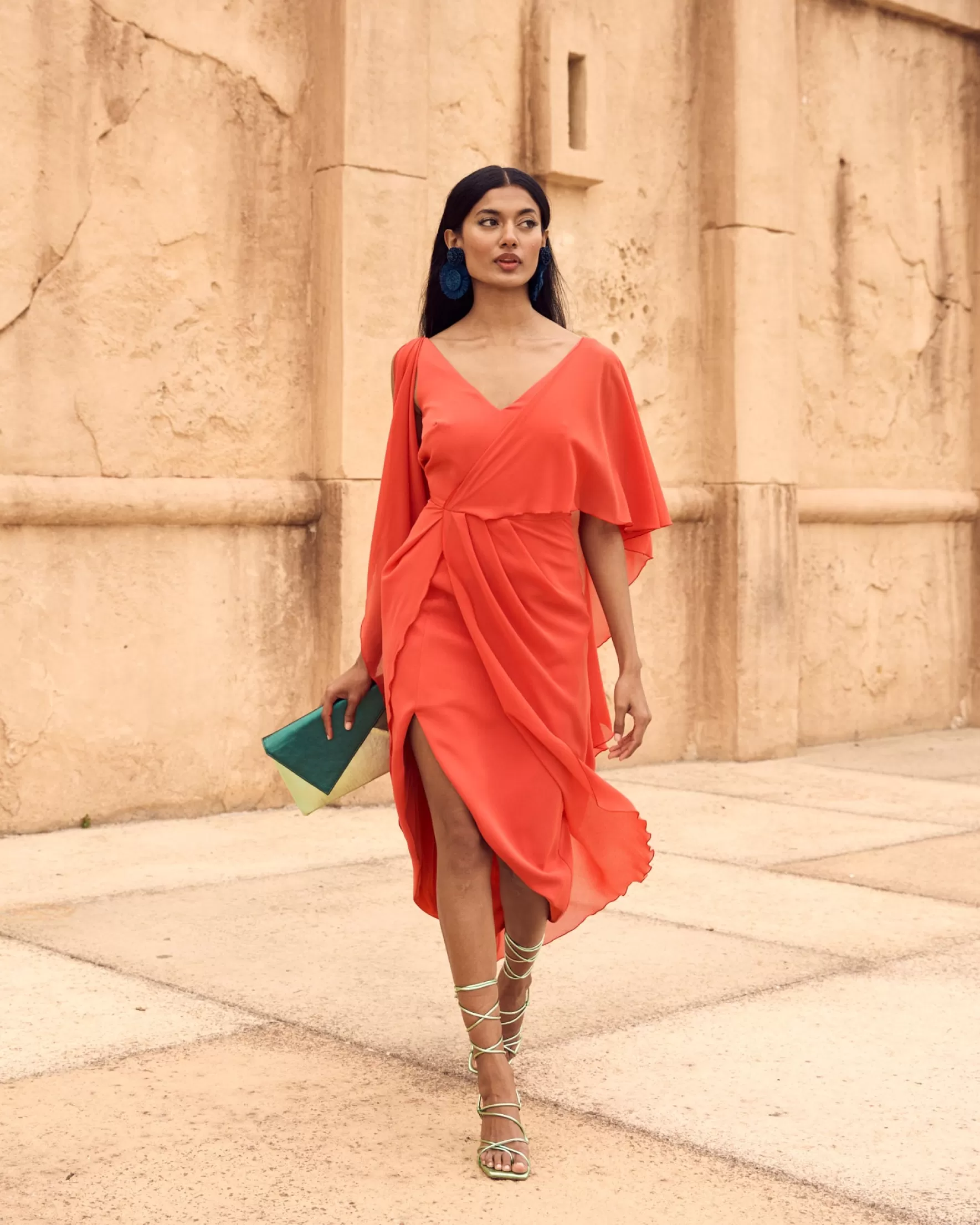 Robe Élégante Grecia Caldera - Style Été 2024 à Prix Doux